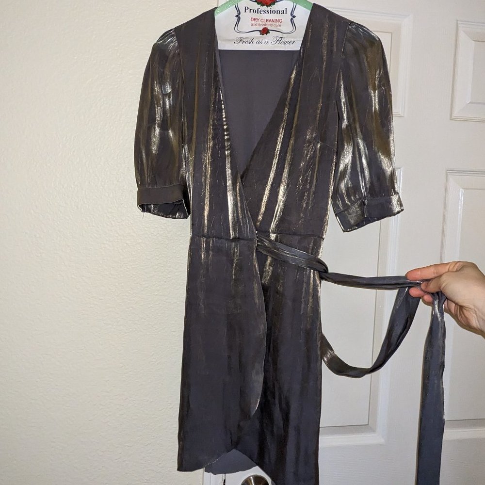 ZARA silver dress